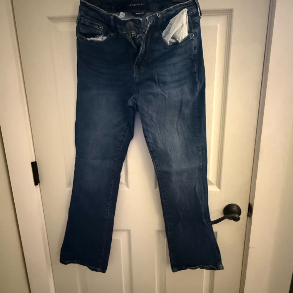 Aeropostale Women's Light Blue Boot Cut Jeans - Picture 3 of 3